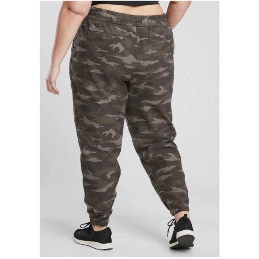 Athleta Farallon Camo Thick Knit Joggers Cotton Stretch Pockets Women's Plus 24 - Picture 5 of 13
